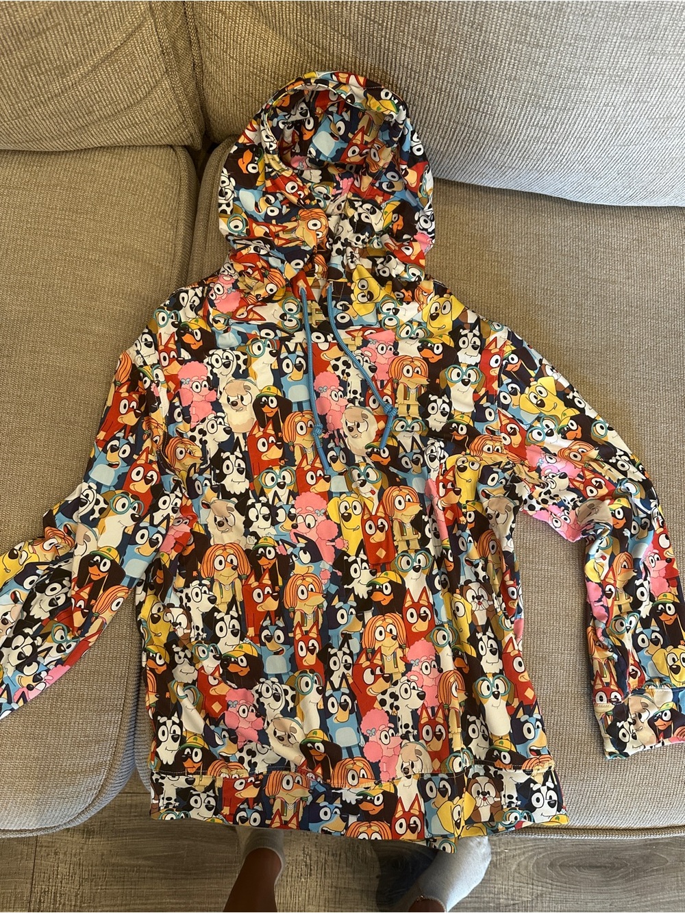 RSVLTS Multicolor Bluey Print Hoodie